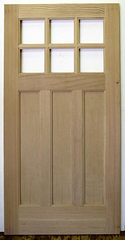 Craftsman entry door