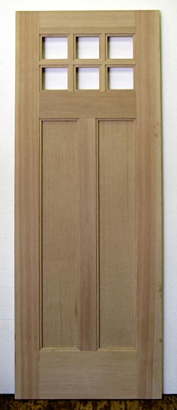 Craftsman kitchen door