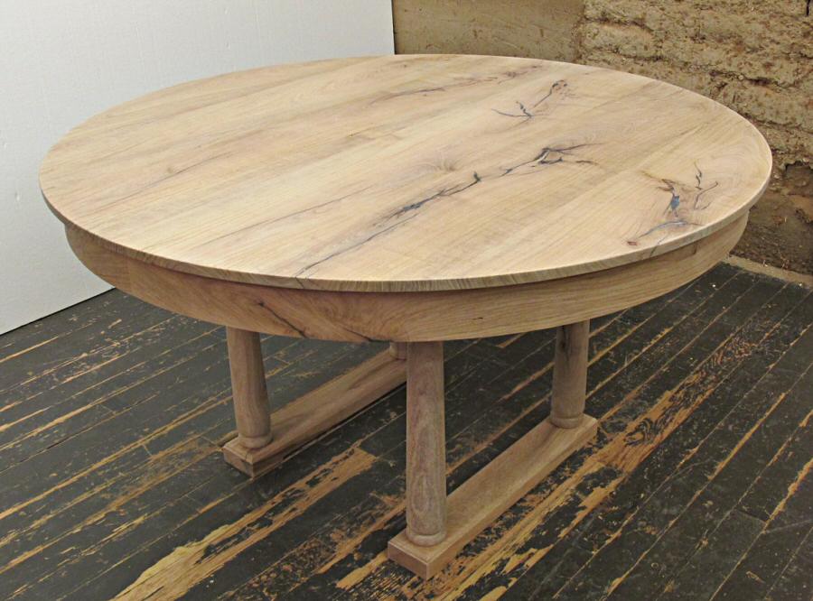 round mesquite table
