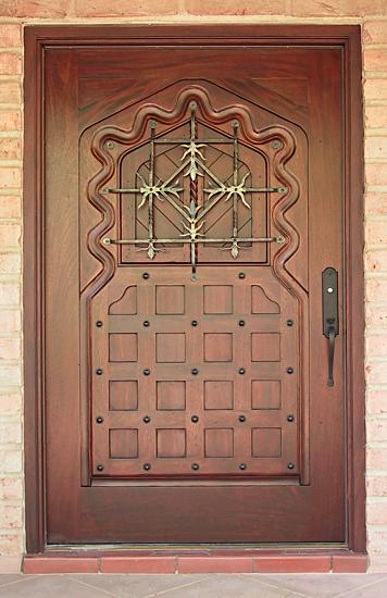 Moorish style door