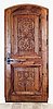 Carved Mesquite Entry Door