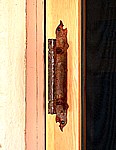 Rustic screen door pull